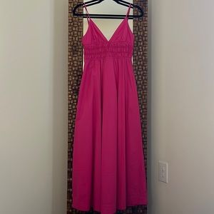 Hot Pink Maxi Dress Zara